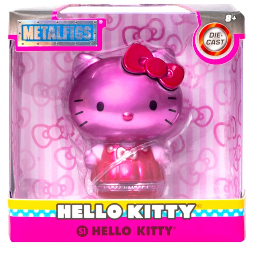 Hello kitty metallic 2.5 inch die cast figure